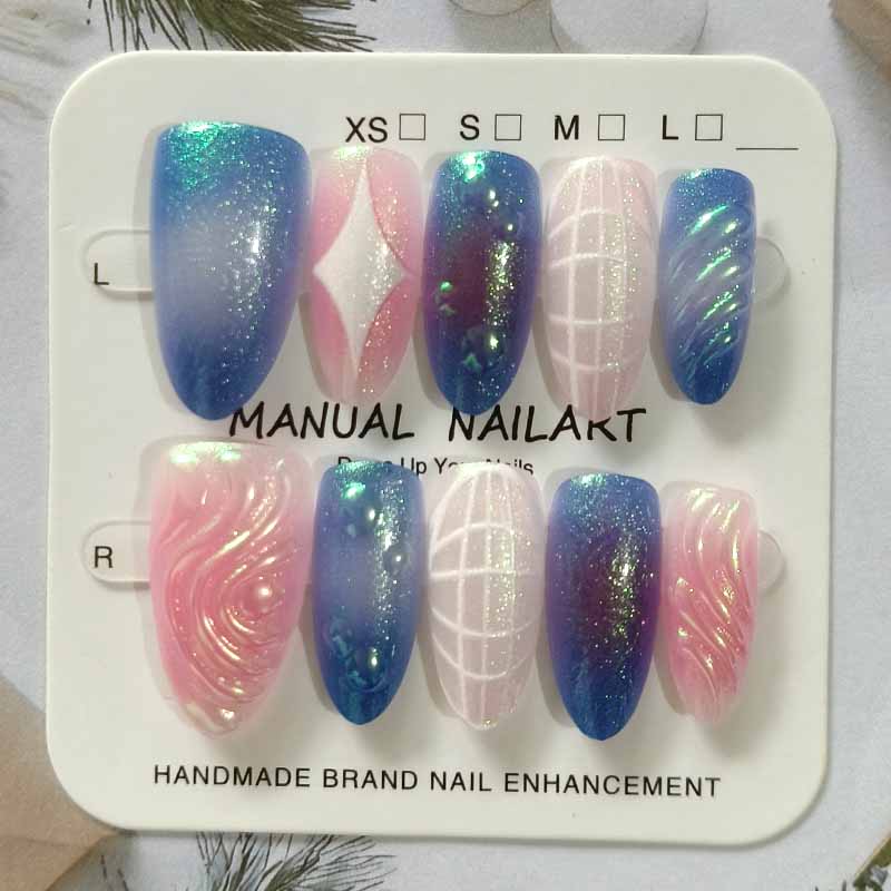 10Pcs Sparkling Cat Eye Wearin - Office High Tech 评论和价格