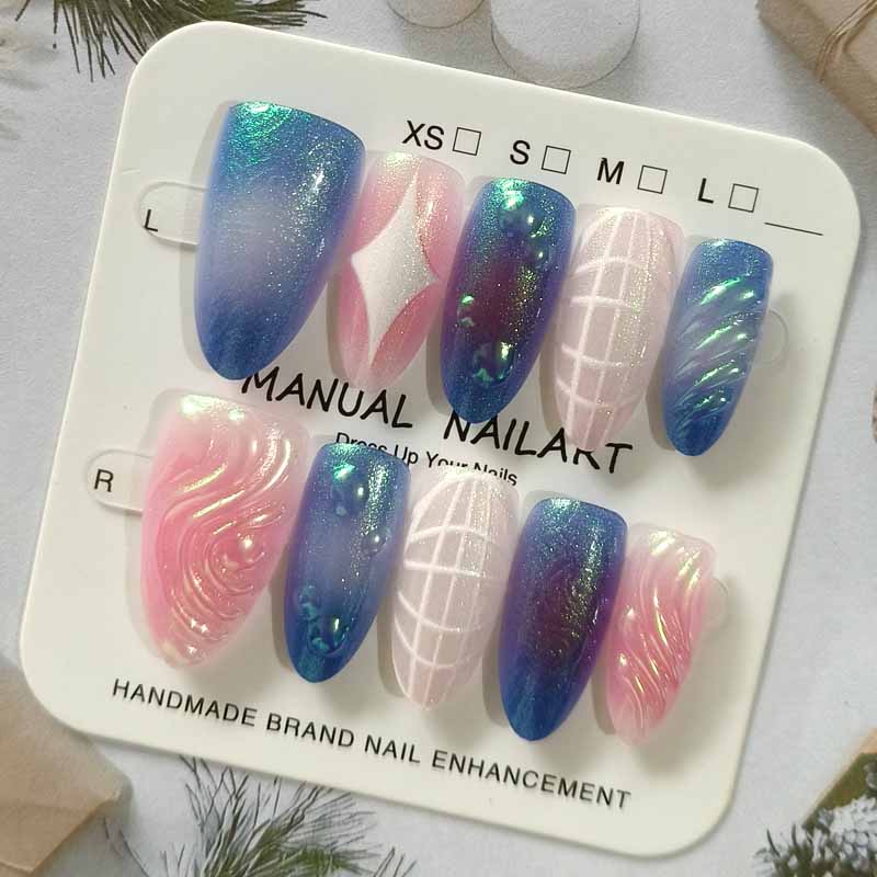 10Pcs Sparkling Cat Eye Wearin - Office High Tech 评论和价格