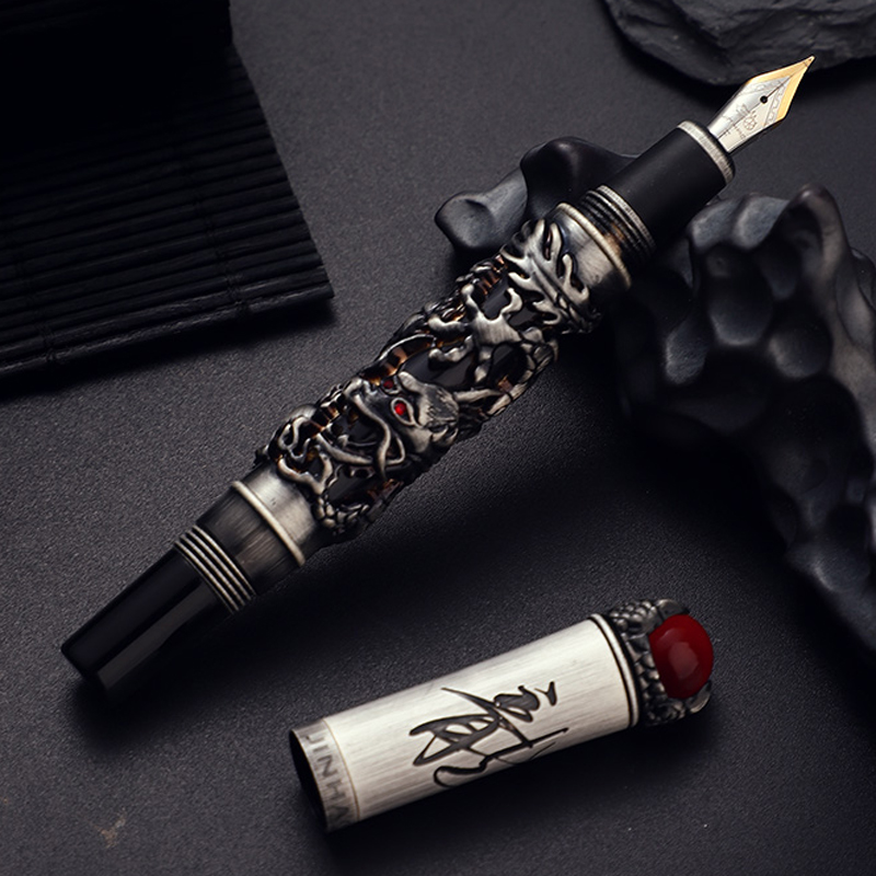 New Jinhao Dragon King Fountai - Office Tech Supply 评论和价格