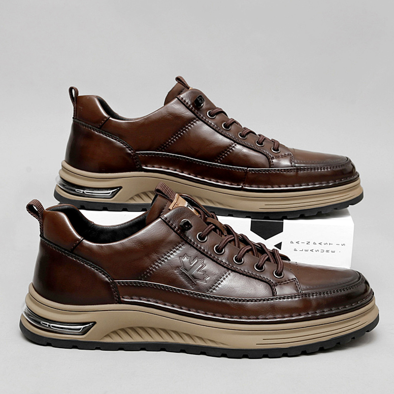 Luxury Genuine Leather Mens Ca - Office High Tech 评论和价格