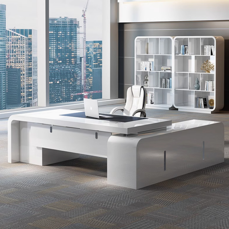 High-tech Director's Desk High - Office Tech Supply 评论和价格